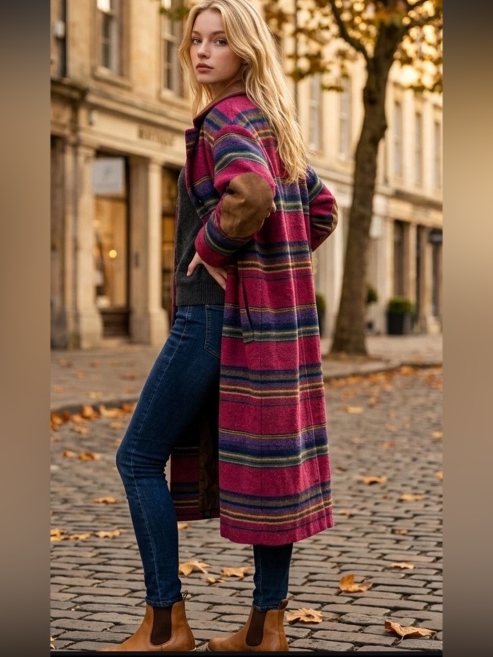 Vintage 1970’s Woolrich Southwestern Blanket Coat